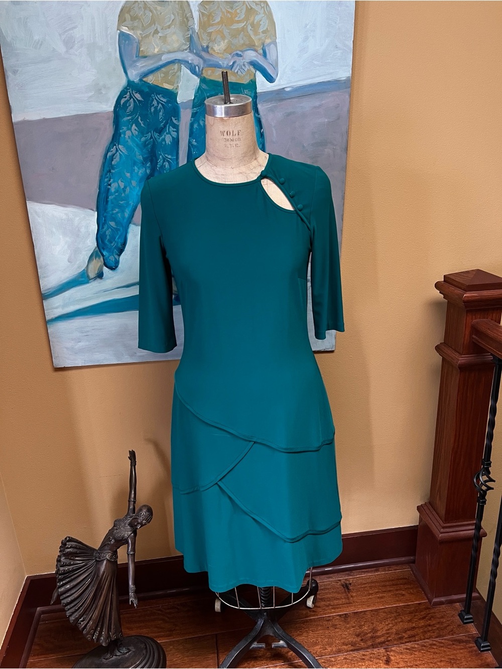 Leona Edminston Asian inspired dress